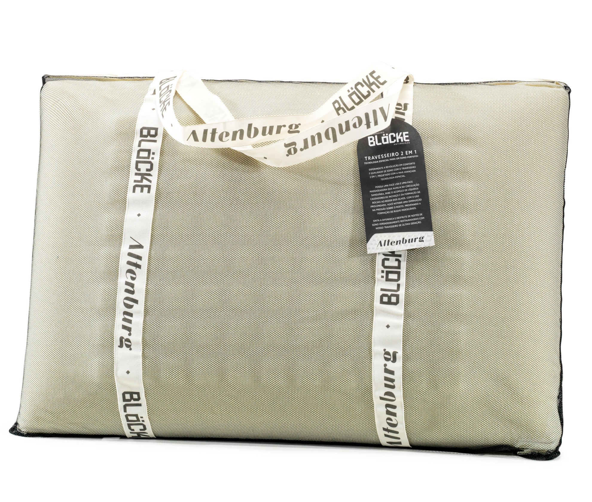 Travesseiro Altenburg Viscoelástico Blocke 46cm x 66cm