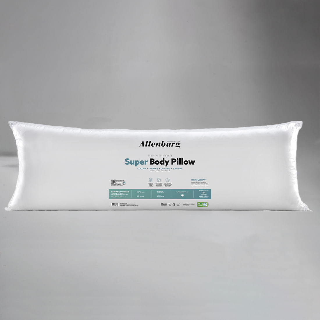 Travesseiro Altenburg Super Body Pillow 50cm x 1,45m