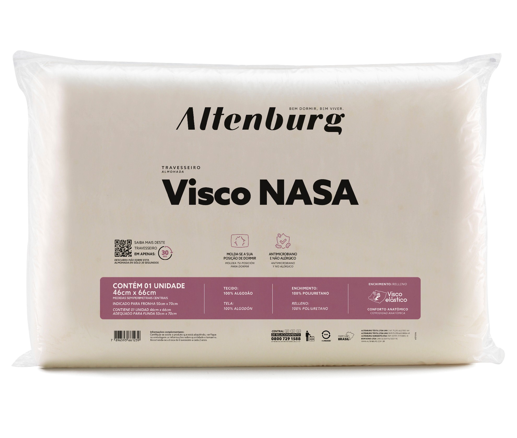 VISCO NASA - ESSENCIAIS - PRODUTO Padrão BNU: