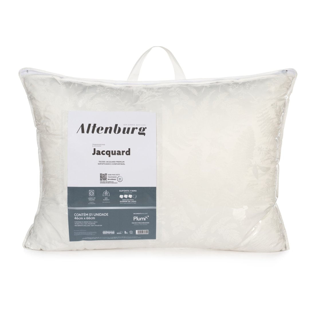 Travesseiro Altenburg Jacquard 48cm x 68cm